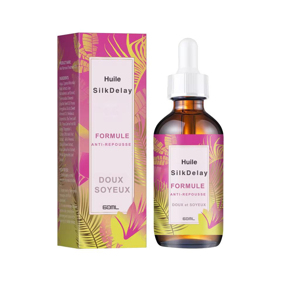 SilkDelay - Huile qui ralentit la repousse des poils
